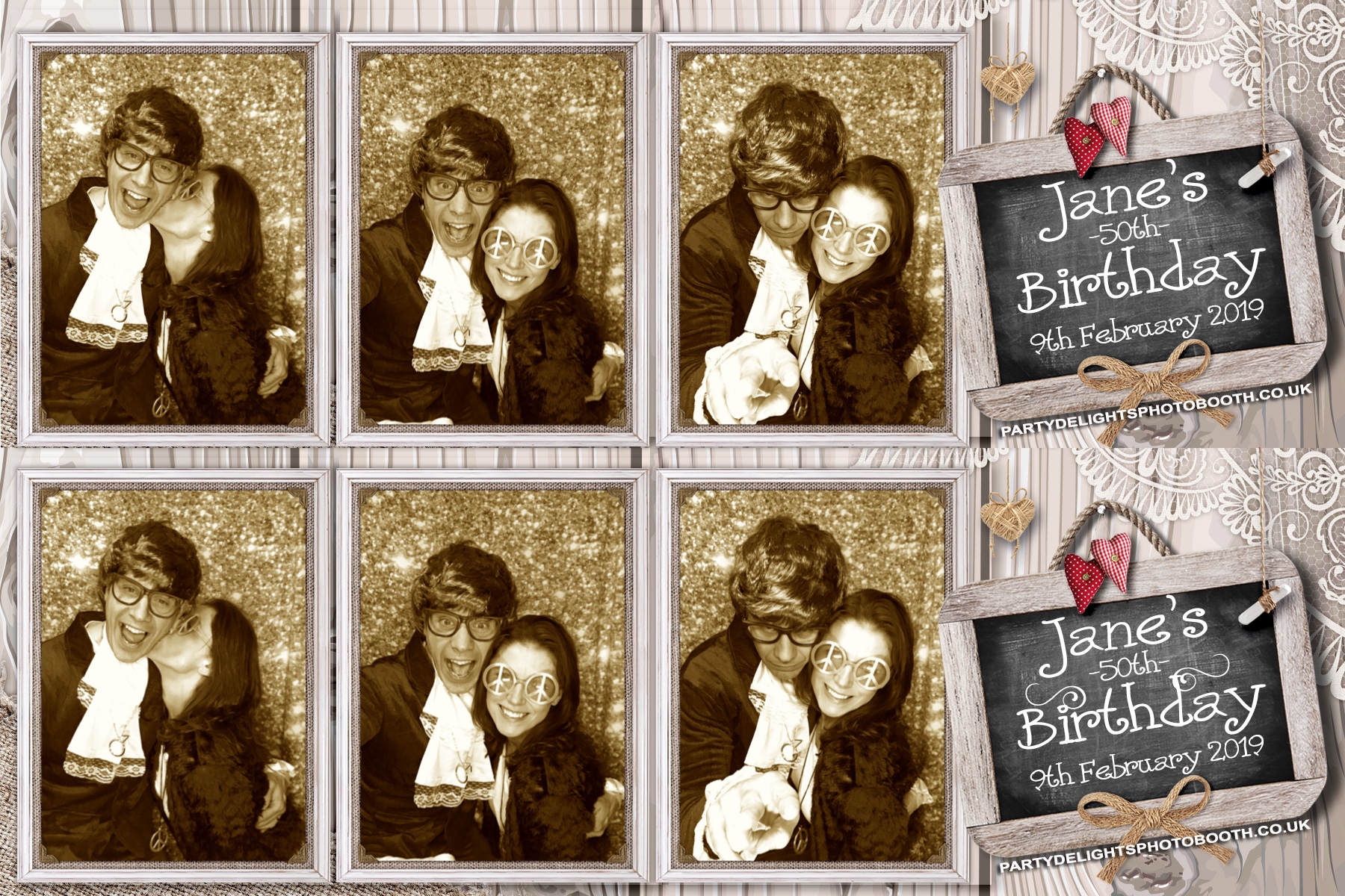 Jane’s 50th - Prints | View more photos from the event at gallery.partydelightsphotobooth.co.uk/u/PartyDelightsPhotoBooth/Jane’s-50th-Prints